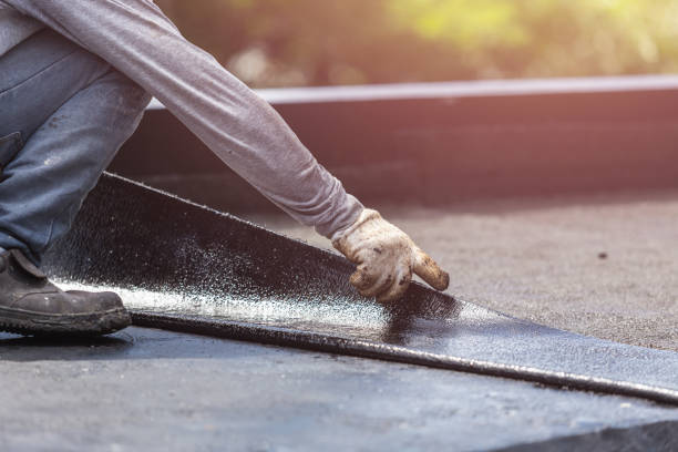 Professional Waterproofing technician working in Lombard, IL
